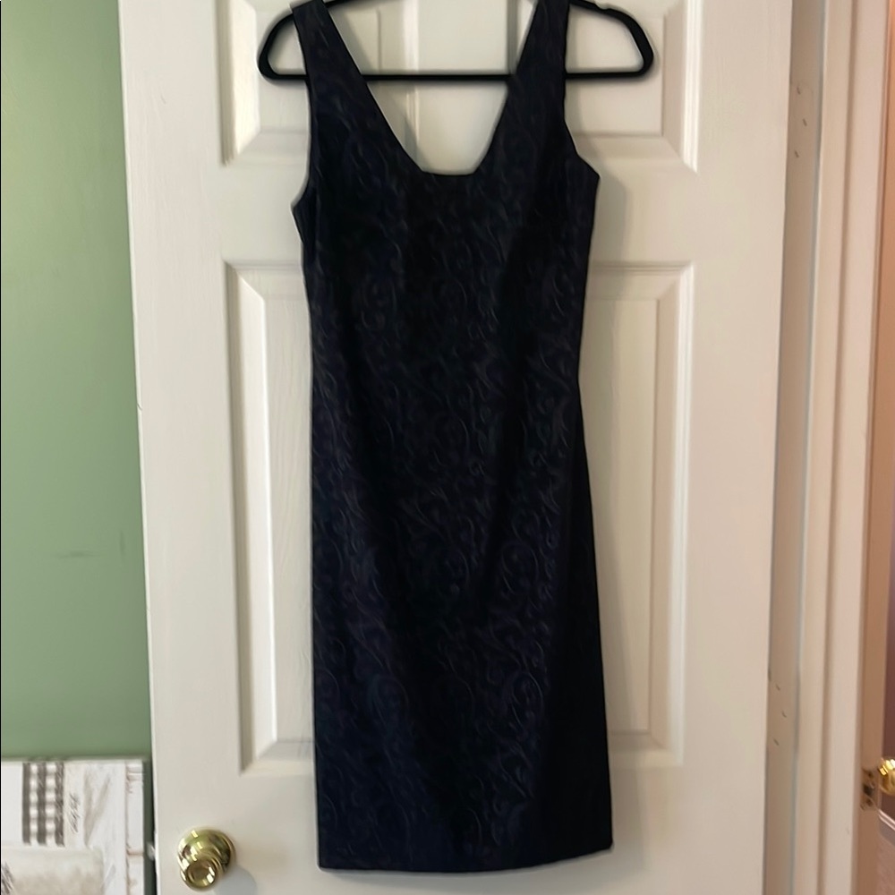 All that Jazz Black Midi Dress